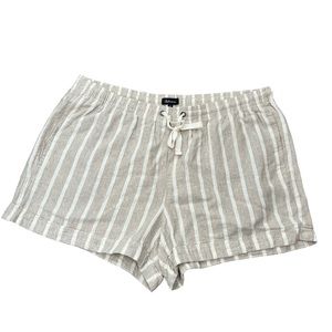Rietmans Women Linen Blend Summer Shorts Size 18